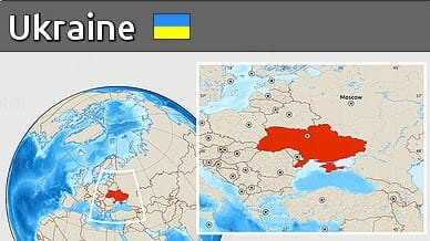 Map of Ukraine