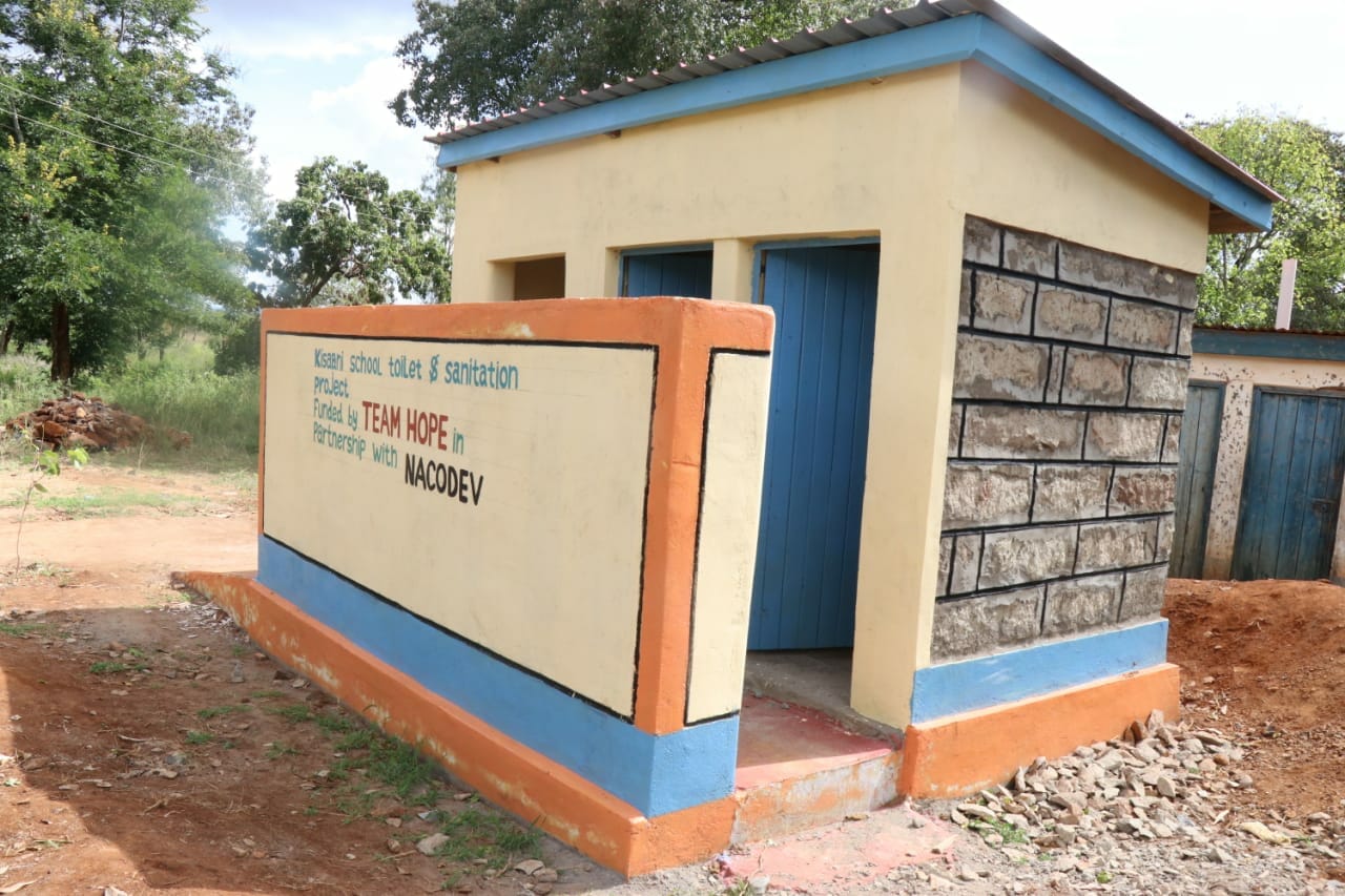 The new toilet block